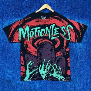 Motionless in White Graveyard Shift Industrial Metal Tee L